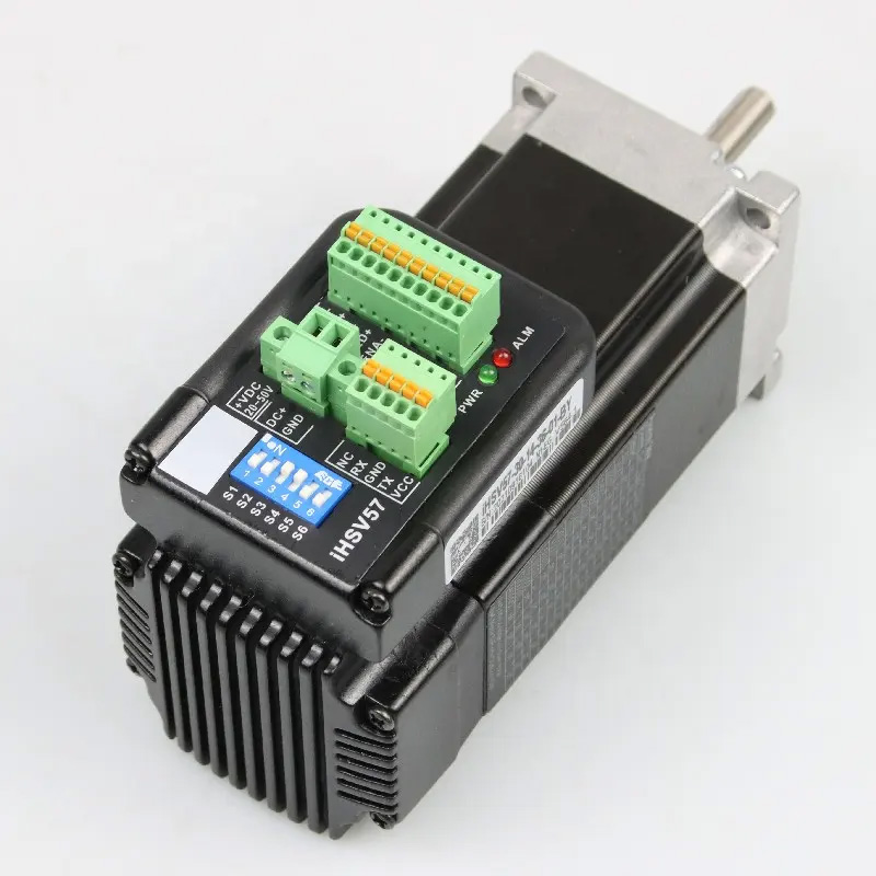 Nema 23 Integrated AC Servo Motor JMC iHSV57-30-14-36 140W 36V 0.45N.m 5.4A 3 Phase 3000RPM